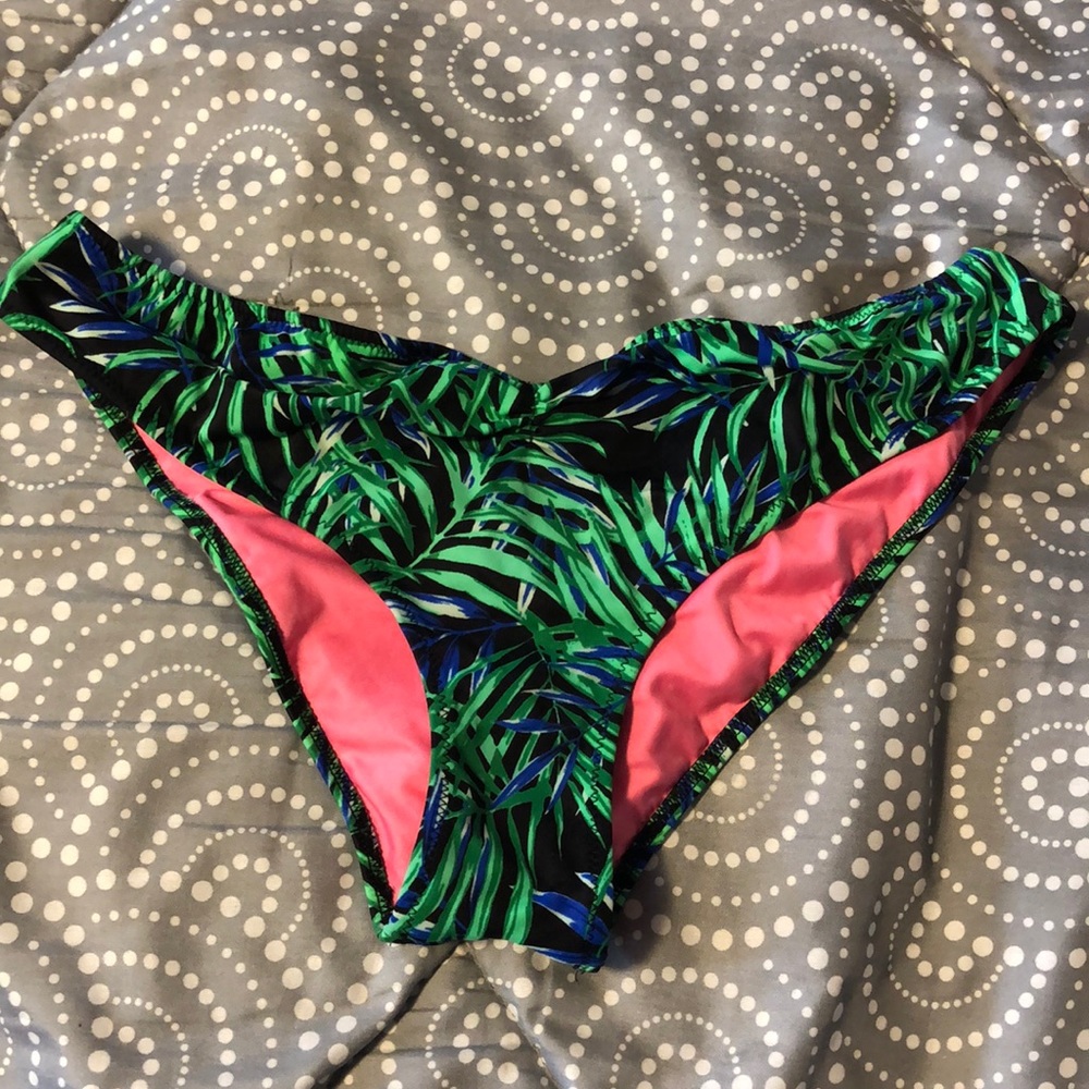 PINK cheeky bikini bottom